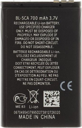 Produktbild Nokia BL-5CA Battery for Li-Ion 700mAh (OEM)