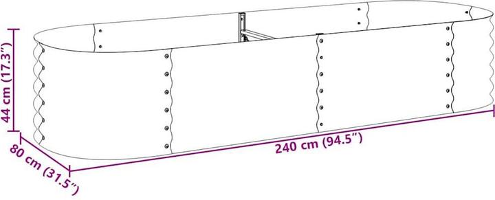 Immagine prodotto vidaXL Garten-Hochbeet