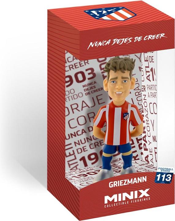 Actual product image Minix Collection - Football - Atletico Madrid - Antoine Griezmann 008 - Figurine 12cm