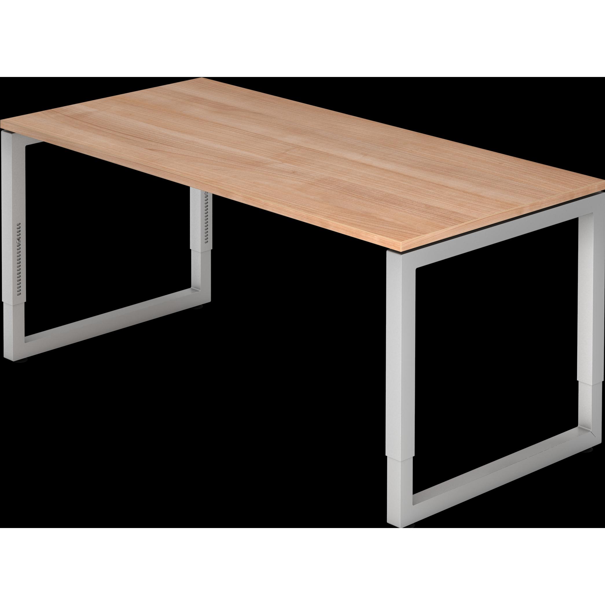 MC, Schreibtisch, MyTable R Schreibtisch mit Gestell Silber (1600 x 800 x 650 mm)