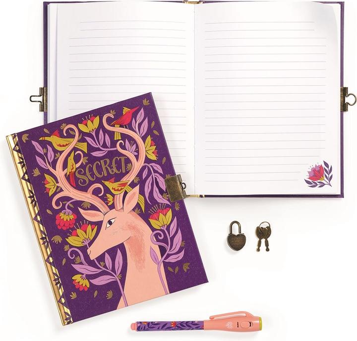 Actual product image Djeco Secret diary Melissa (Lined)