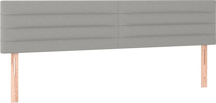 Produktbild VidaXL Bo x springbett mit Matratze & LED 120 x 190 cm Stoff (120 x 190 cm)
