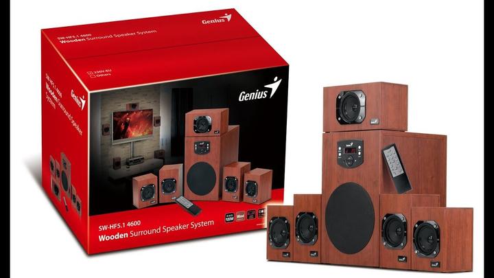 Produktbild Genius SW-HF5.1 4600 II Holz