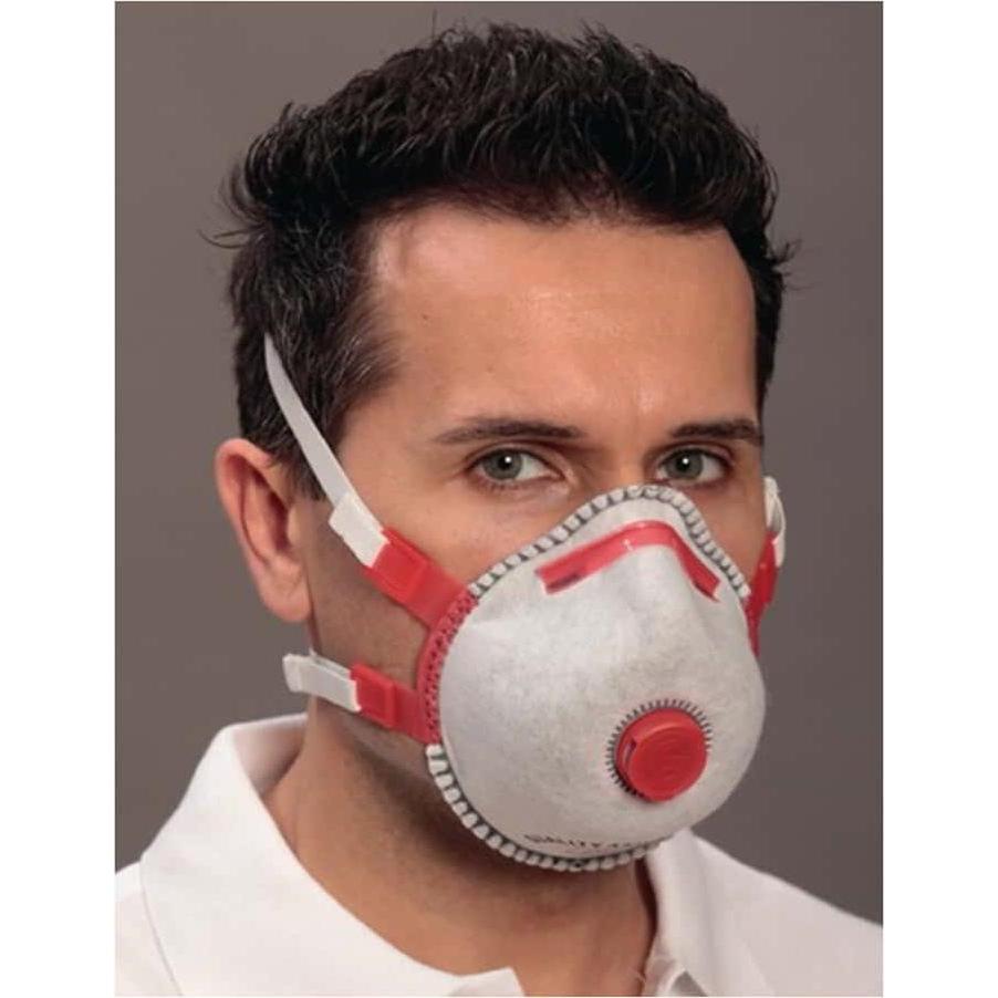 Ekastu Sekur, Maschera respiratoria, Respiratore Mandil FFP3/Combi/V FFP3 / V NR con valvola di espirazione (FFP3, 5 x)