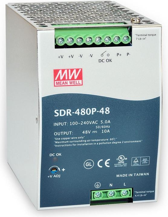 Produktbild MeanWell HutschienenNetzteil (DINRail)