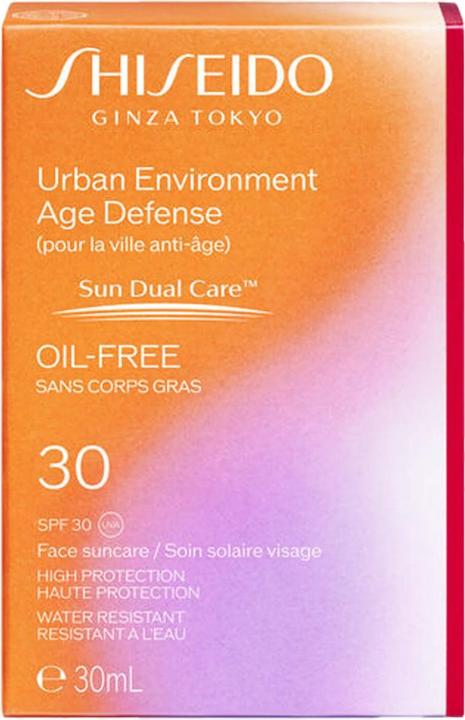 Productafbeelding Shiseido Urban Enviroment (Zonnecrème gezicht, SPF 30, 30 ml, 60 g)