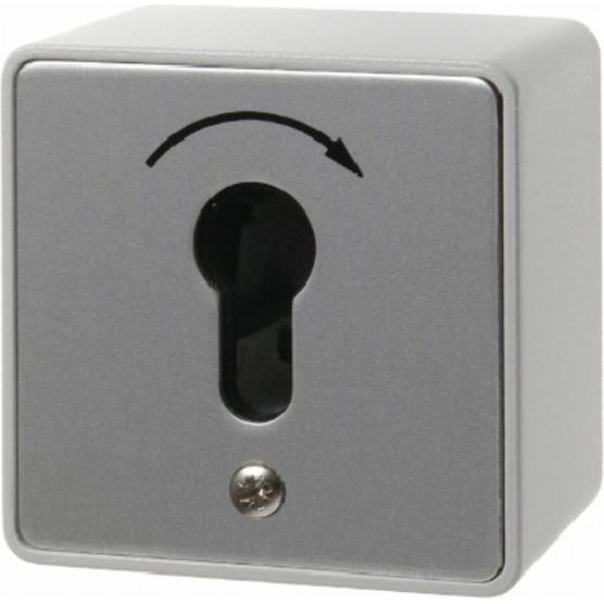 Berker 4448, Taster + Schalter, Grau