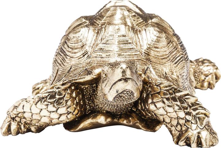 Actual product image Designlife Deco Figurine Turtle Gold Small (14.5 x 30 x 25.5 cm)