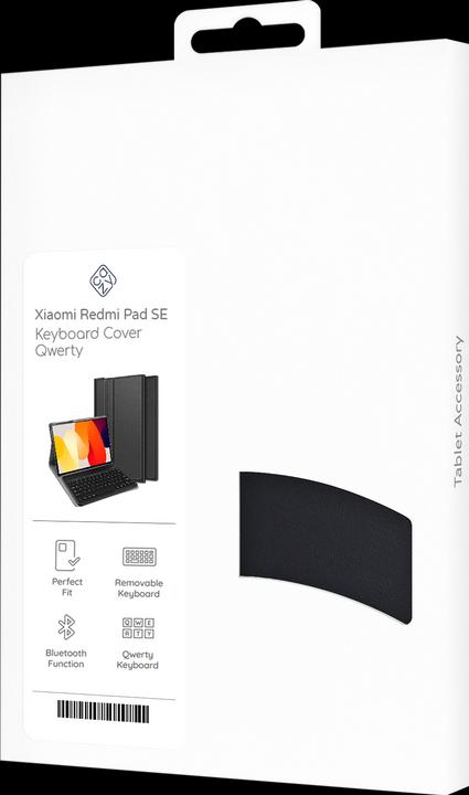 Produktbild Cazy Tastatur Hülle Kompatibel mit Xiaomi Redmi Pad SE - Schutz Etui mit magnetisch Abnehmbarer Tastatur (Eng. Int., Xiaomi Redmi Pad SE)