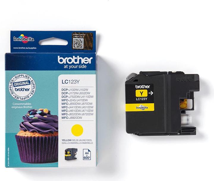 Image du produit Brother Lc-123y (Y)