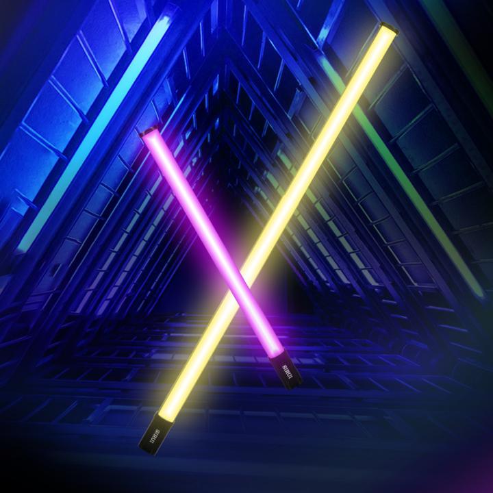 Actual product image Sirui Duken T120 Pro Telescopic RGB LED Light Bar 694-1142 mm with FB and App incl. Stand