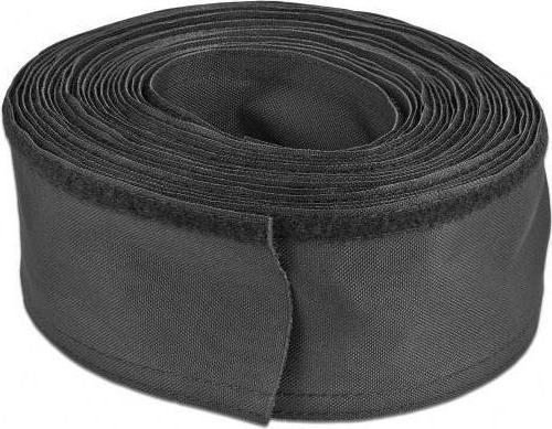 Produktbild Delock Kabelschlauch mit Reissverschluss 3 m x 100 mm Schwarz (Kabelschlauch, 300 cm)