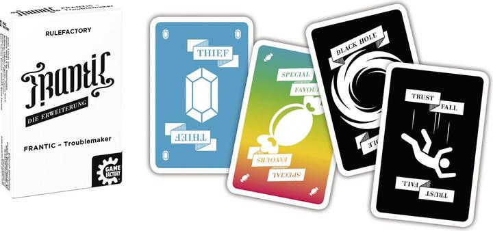 Actual product image Game Factory FRANTIC - Troublemaker (d) (German, 2 - 8 Players)