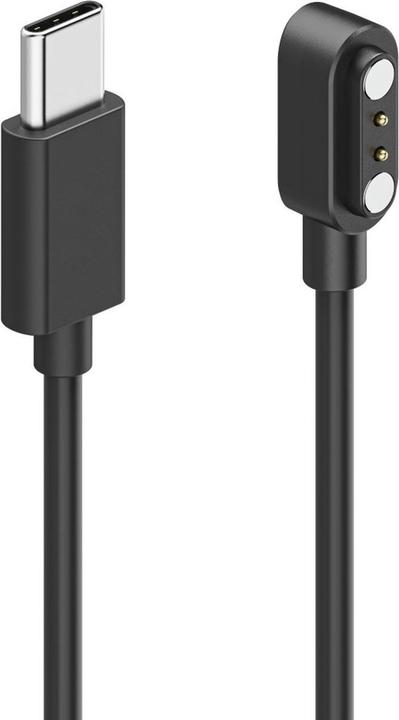 Actual product image Hama Ladekabel für Smartwatches, mit Magnetic Charge, USB-C, 60 cm, Schwarz