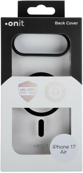 Actual product image Onit Back Cover Armorix iPhone Air Schwarz transparent (Apple iPhone Air)