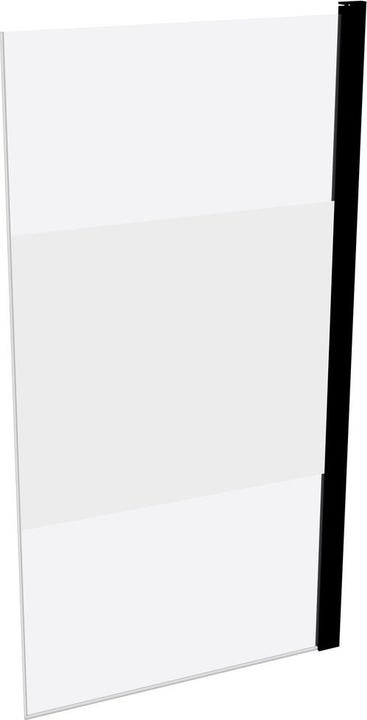 Actual product image Hüppe Design pure 4-corner movable side panel for swing door, width:100cm height:190cm, mounting left &amp (200 cm, 100 cm, 190 cm)