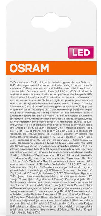 Image du produit Osram Star Pin (E27, 19 W, 2451 lm, 1 x, E)