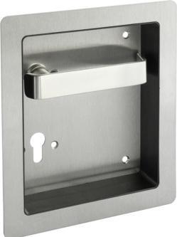 Ogro Einlass-Flachdrückergarnituren 8937B, Tiefe 40 mm (Türgriff)