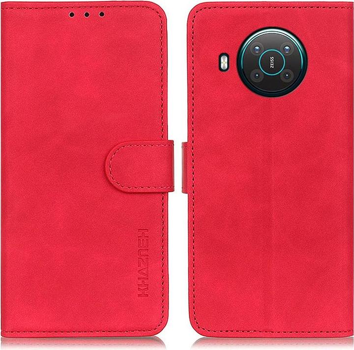 Actual product image Cover-Discount Nokia X20 - leather case cover red (Nokia X20)