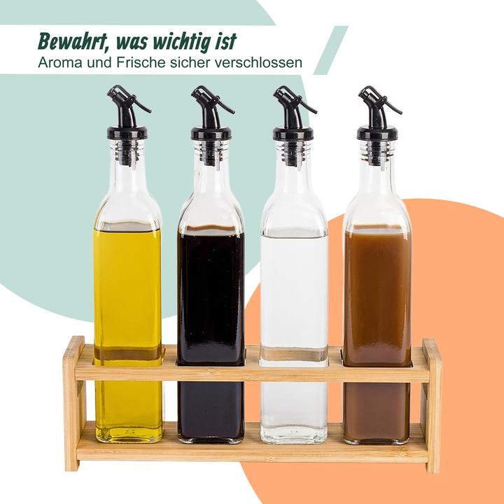 Produktbild Relaxdays 4x Ölflasche (500 ml)