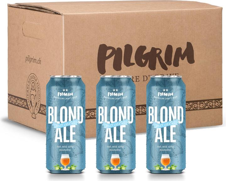 Immagine prodotto Pilgrim Bionda Ale No-Alc (48 x 50 cl)