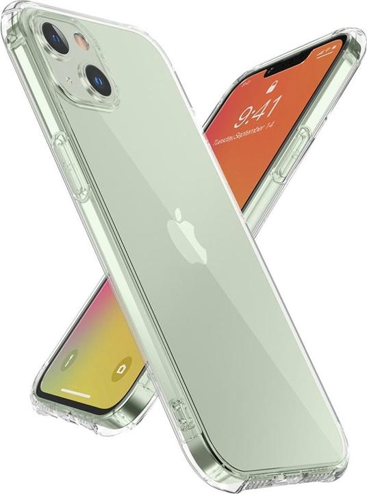 Actual product image Screenguard Apple iPhone 14 Case Crystal Soft Airbag Bumper (Apple iPhone 14)