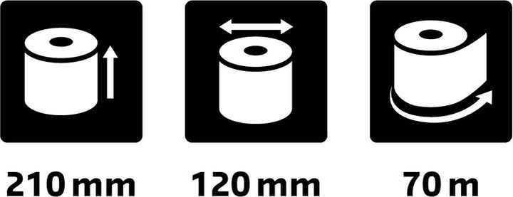 Produktbild Exacompta Kassenrolle