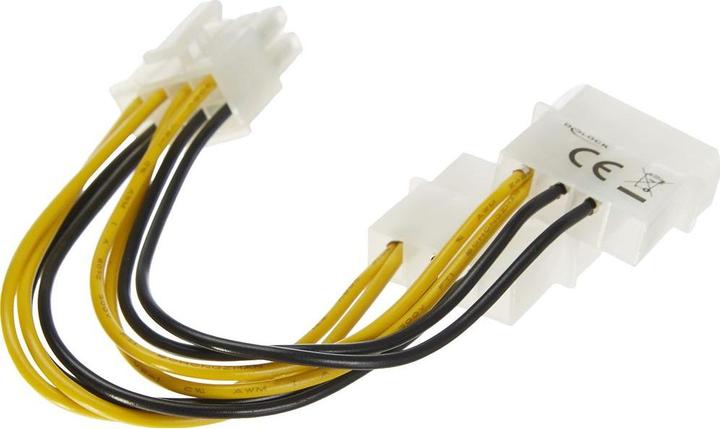 Productafbeelding Delock Dubbele 4Pin Molex-8Pin EPS-adapter
