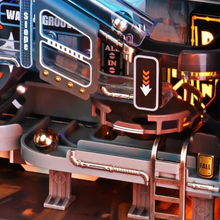 Productafbeelding Rokr De knikkerbaan van The Last City - 3D bouwpakket (kunststof)