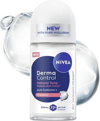 Produktbild NIVEA Derma Control Natural Tone Women's Antiperspirant 72h Protection with Vitamin C