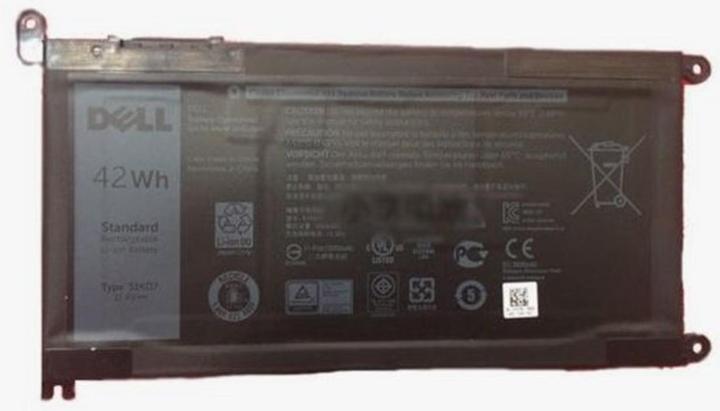 Image du produit Dell Batterie 3 cellules 42WHr Li-ion primaire Logique (3 cabines)