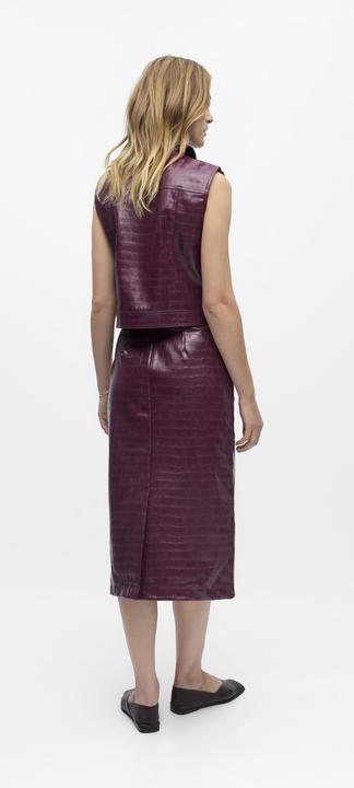 Actual product image Object PU Kroko Weste (36)