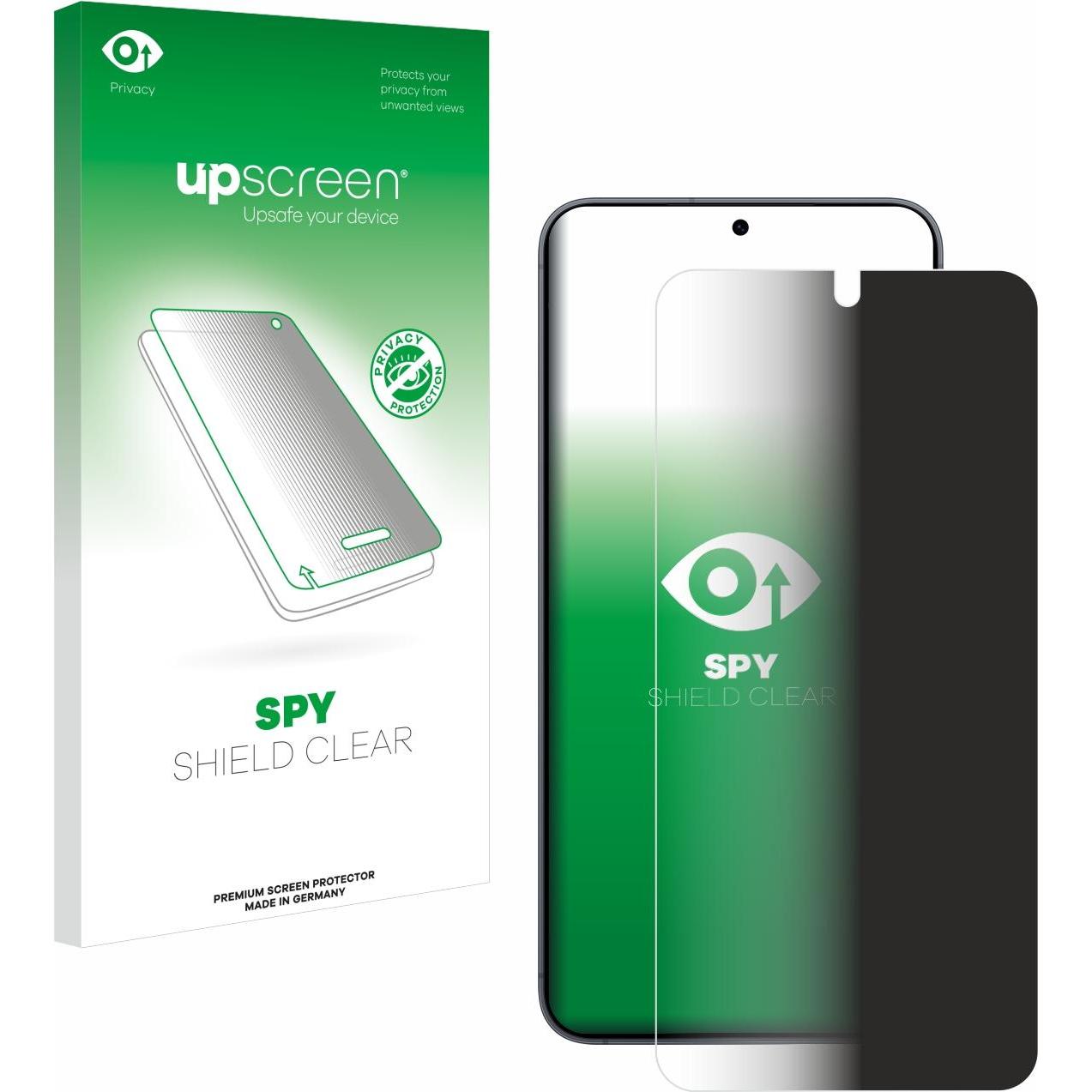 upscreen Sichtschutzfolie Anti-Spy Privacy Folie Blaulicht-Schutz (1 Stück, Samsung Galaxy S25), Smartphone Schutzfolie,...