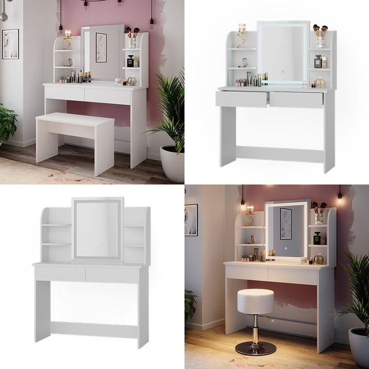 Image du produit Vicco Charlotte avec éclairage (108 x 40 x 142 cm)