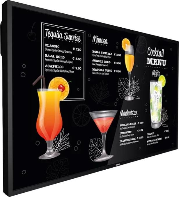 Immagine prodotto Philips P-Line,, 24/7 land/port, 750cd, full failover, SDM-L, anche bezel, metal frame, CMND&Control (3840 x 2160 pixel, 43")