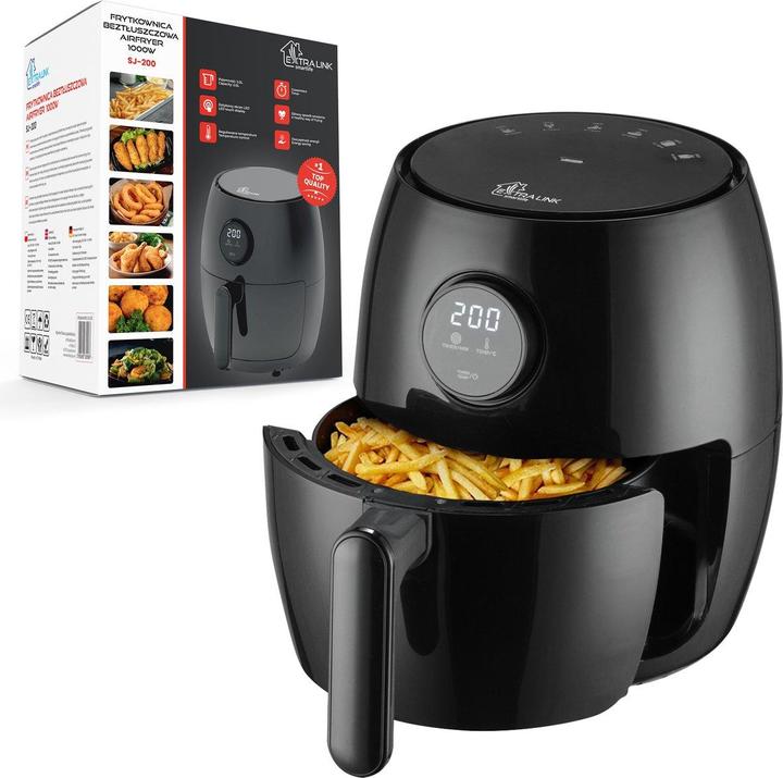 Actual product image Extralink Smart Life Air Fryer SJ-200 (EU plug)
