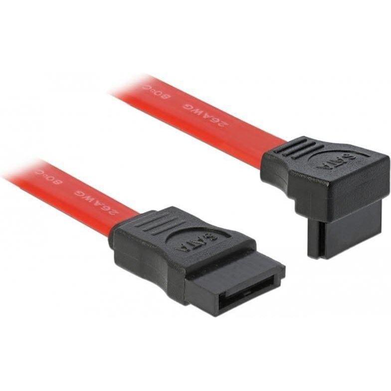 Delock SATA2 Kabel intern, 50cm, 90Grad gewinkelt, Interne Kabel (PC)