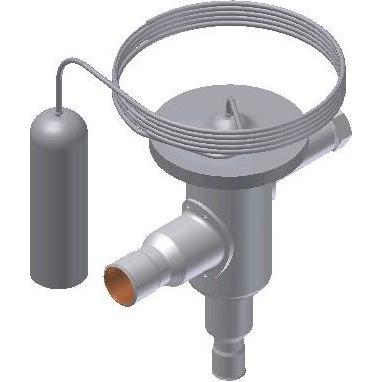 Danfoss TUB R290, ODF, 0,94kW - Termostatisk ekspansionsventil, 3/8 ODF, 1/4, R290, 0,94 kW, Zubehör Heizen