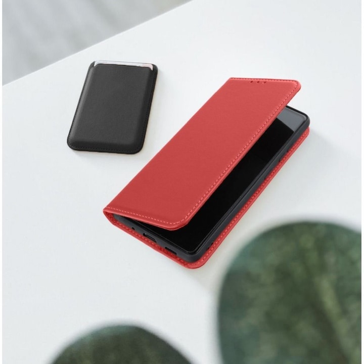 Produktbild Forcell Buchtasche OEM SMART PRO Book Ledertasche für XIAOMI Redmi Note 11 / 11S weinrot (Xiaomi Redmi Note 11, Oppo A11s)