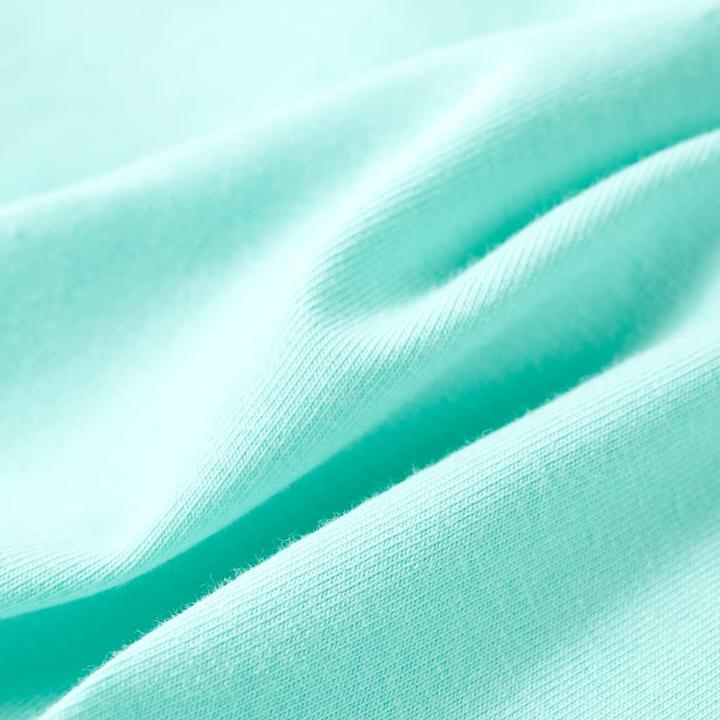 Immagine prodotto vidaXL Maglietta per bambini Verde menta chiaro 92,Materiale: 95 % cotone (92)