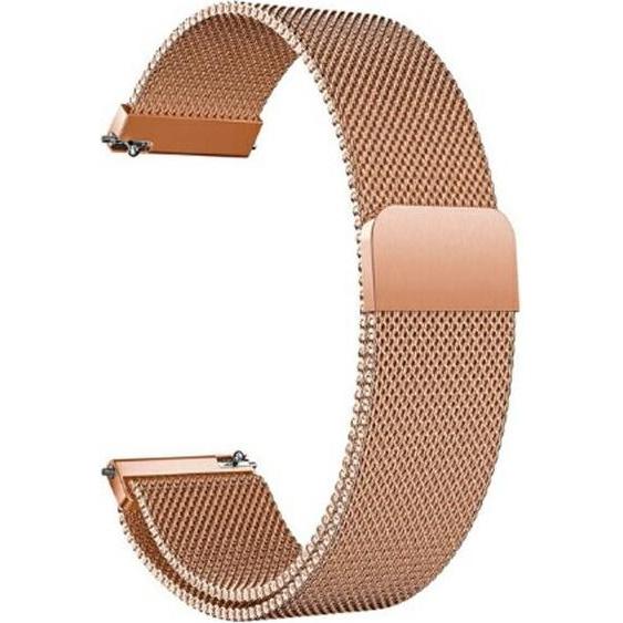 Beline pasek Watch 20mm Fancy rózowe zlotorose gold (20 mm, Stahl), Uhrenarmband, Rosa