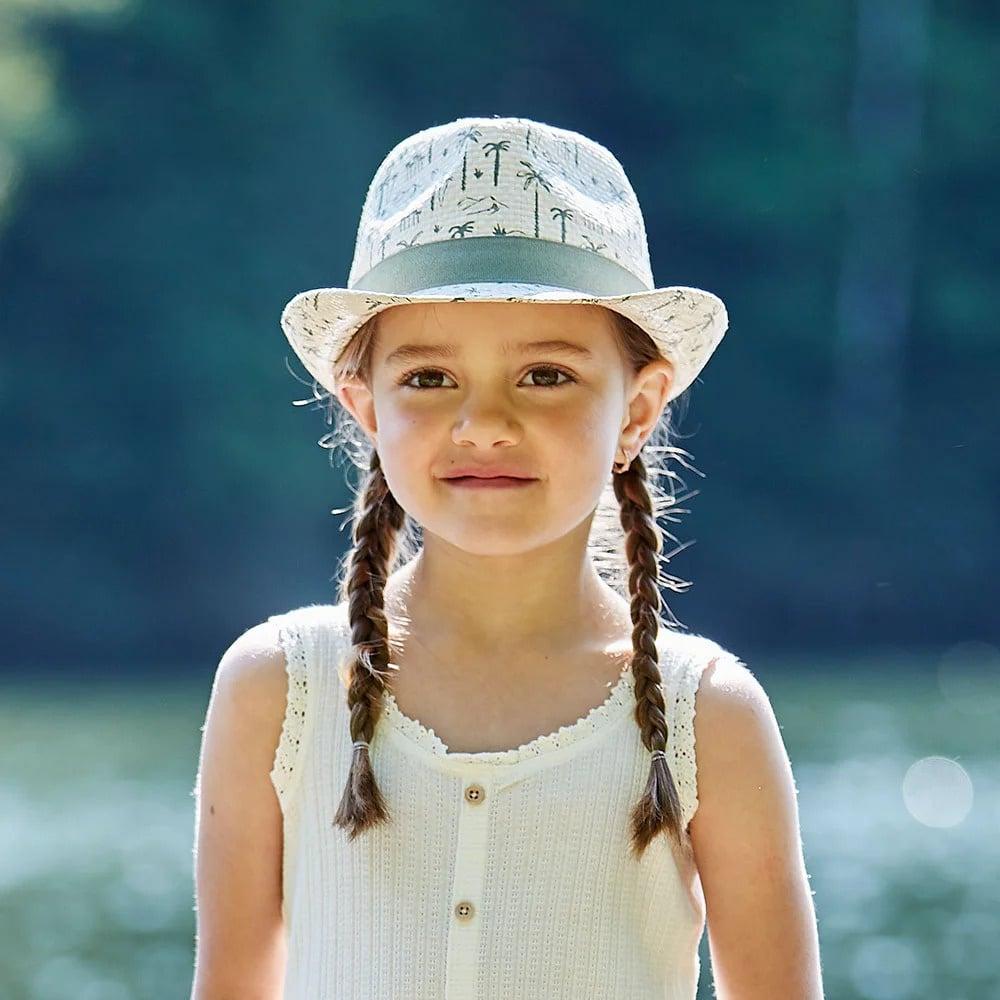 Maximo, Unisex, Hut, Strohhut Dino, Beige, (XS)