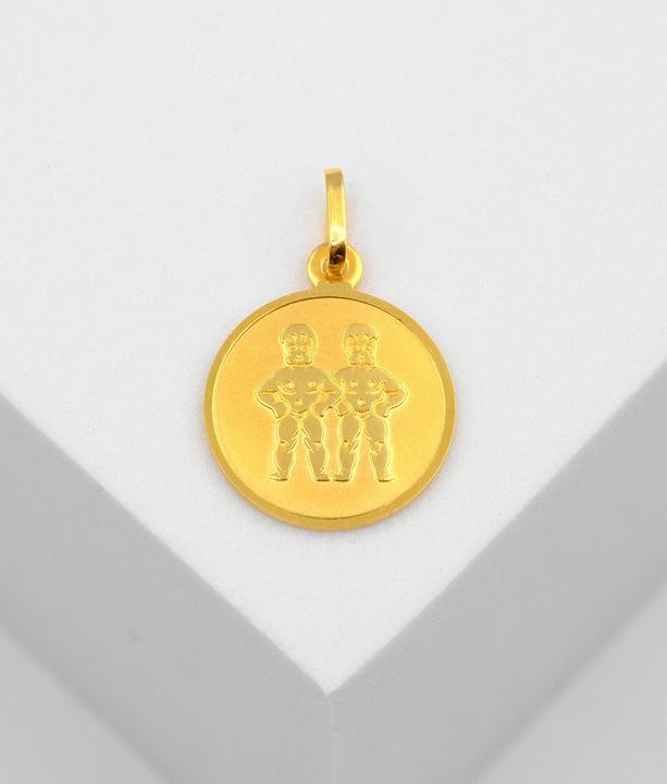 Produktbild Muau Zwillinge (750/18K Gelbgold)