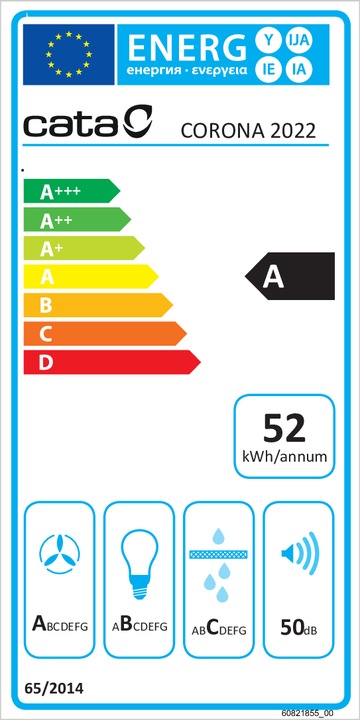 Energie-Label Cata CORONA X 80