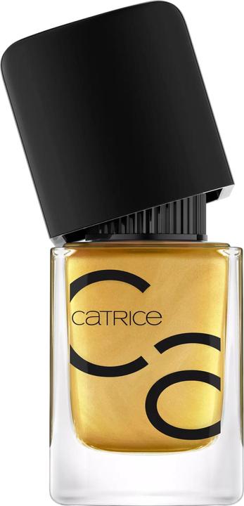 Actual product image Catrice ICONAILS Gel Lacquer (156 Cover Me In Gold, Gel-Effect Nail Polish)