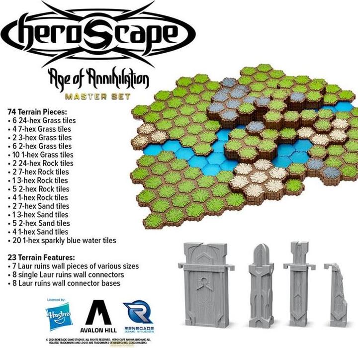 Produktbild Renegade Heroscape Brettspiel Age of Annihilation Master Set *Englische Version* (Englisch)