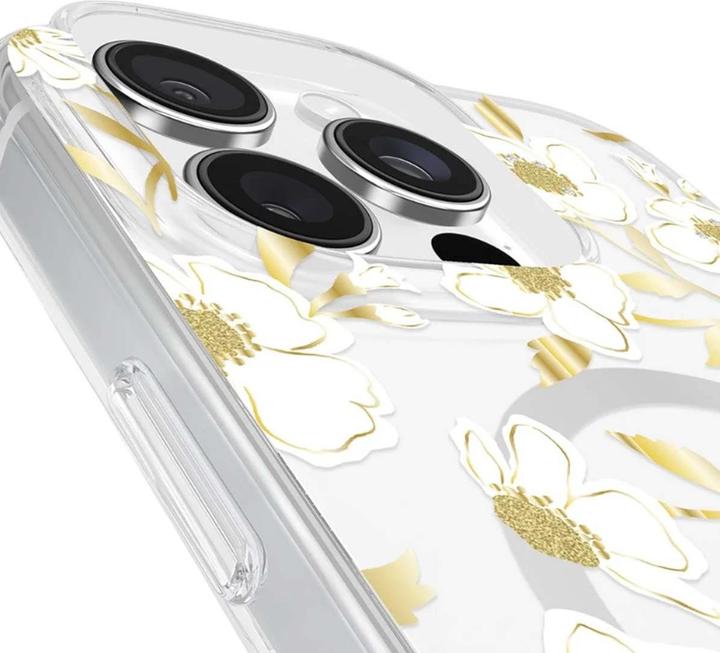 Actual product image Kate Spade Protective Gems MagSafe - iPhone 16 Pro Max Case (Sunshine Floral) (Apple iPhone 16 Pro Max)