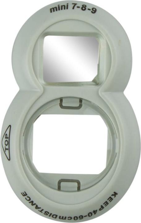 Actual product image JTI Selfie lens with mirror, Instax Mini 7s/8/8+/9 - grey