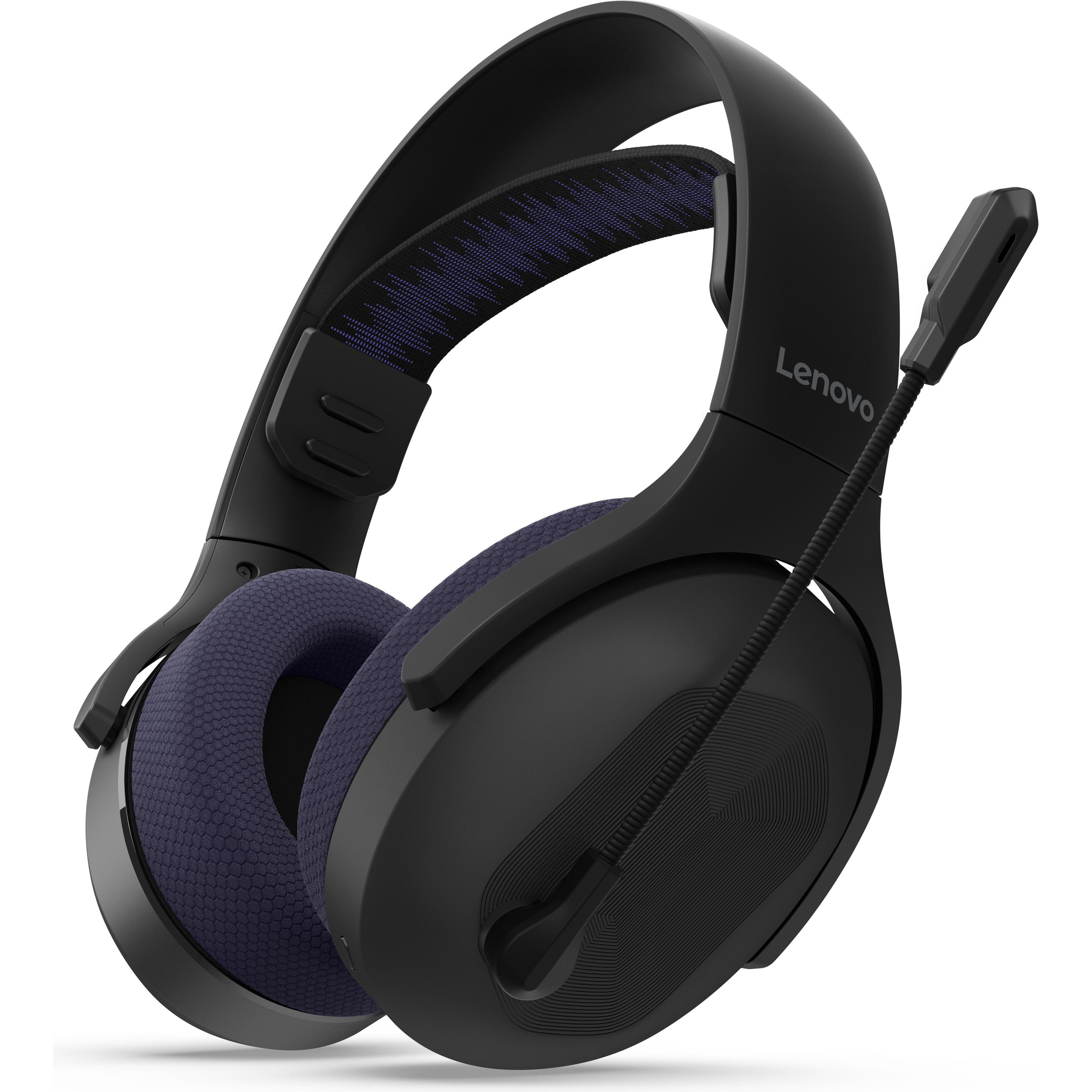 Lenovo Legion H410 Wireless Gaming Headset (P) (Kabellos), Gaming Headset, Violett, Schwarz