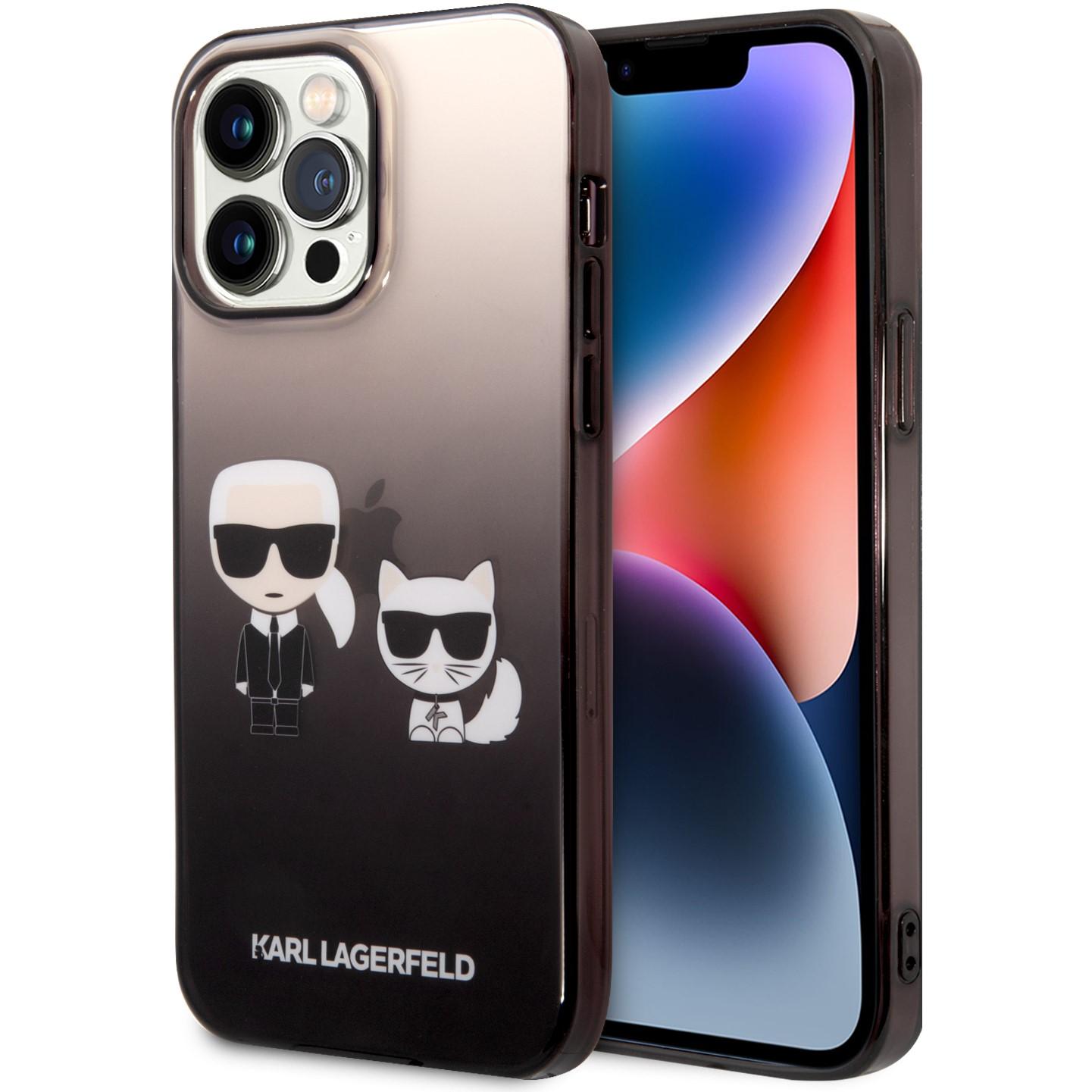 Karl Lagerfeld KLHCP14XTGKCK iPhone 14 Pro Max 6,7 "hardcase black / black Gradient Ikonik Karl (Apple iPhone 14 Pro Max...